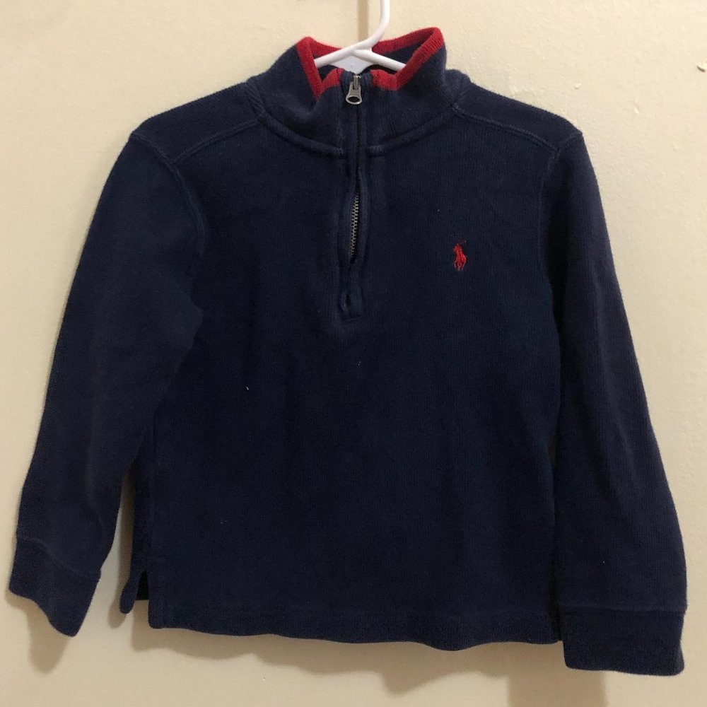 Polo Ralph Lauren Zip Pullover with Signature Pony